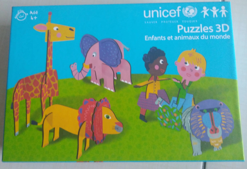 Puzzle 3D enfant - Animaux