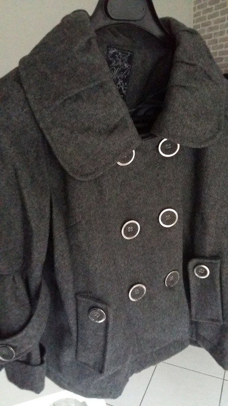 manteau court vintage