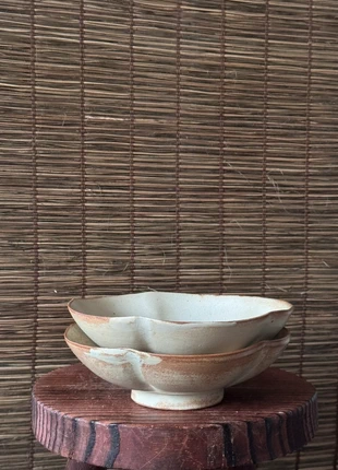 Pair of Japanese Artisan Rustic Glazed Footed Serving Bowls, marke: Japan Style, zustand: Neu, 35,00 €, 37,45 € beinhaltet Vinted-Käuferschutz Pro