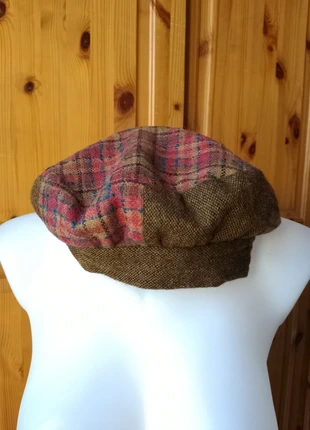 Chapeau béret basque tartan écossais vintage tweed laine marron rouge bleu canard, marque: laine vintage, état: Très bon état, taille: 56, 7,00 €, 8,05 € Protection acheteurs incluse