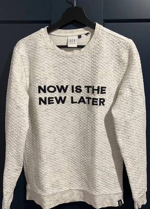 Witte sweater, marca: Revelation, estado: Muy bueno, tamaño: M, 6,00 €, 7,00 € Protección al comprador incluida