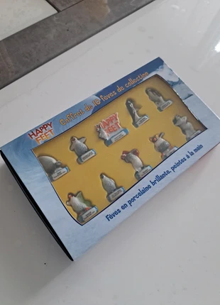 Coffret de 10 fèves Happy Feet, brand: Warner Bros., condition: New without tags, €8.00, €9.10 includes Buyer Protection