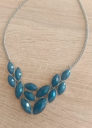 Elegant Vintage Necklace | Pierres bleues brillantes, marca: Vintage Chic, estado: Muito bom, €4.00, €4.90 inclui Proteção do Comprador