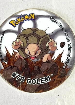Tazo Original Pokémon 76 #Golem, brand: Pokémon, condizioni: Ottime, €1.25, €2.01 include la Protezione acquisti