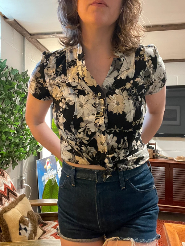 Floral blouse 1