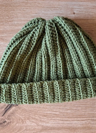 Beanie crochet verde 💚, marque: Crochet Avenue Perú, état: Neuf sans étiquette, taille: M, 3,00 €, 3,85 € Protection acheteurs incluse