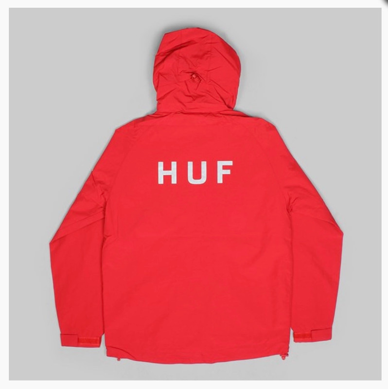 Red huf sale jacket