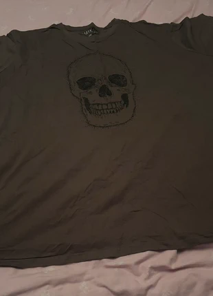 BadRhino Brown Skull Graphic T-Shirt – Size 5XL to 6XL – Big & Tall, brand: BadRhino, condition: Good, size: 6XL, £5.00, £5.95 includes Buyer Protection