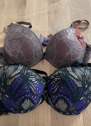 Lot 2 soutiens-gorge 95C dentelle – La Halle & Rouge Gorge – Très bon état, marque: Rougegorge, état: Très bon état, taille: 95C, 6,00 €, 7,00 € Protection acheteurs incluse