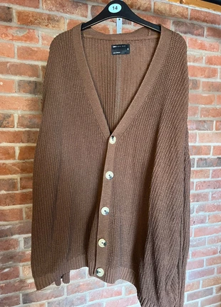 🧥 ASOS Faun Cotton Knit Cardigan – Size 16 (2XL), brand: ASOS, condition: Very good, size: XXL / UK 24-26, £20.00, £21.70 includes Buyer Protection