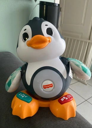 Valentin, le pingouin, brand: Fisher Price, condition: Good, size: 1-3 months / 56 cm, €5.00, €5.95 includes Buyer Protection