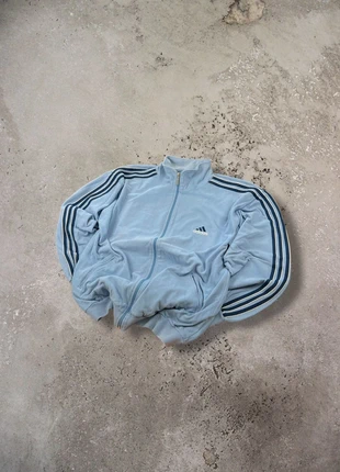 Adidas veste full zip y2k bleue, marque: adidas, état: Très bon état, taille: L, 34,00 €, 36,40 € Protection acheteurs (Pro) incluse