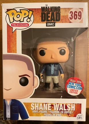 Figurine funko pop Shane Walsh 369 the walking dead New York comicon limited edition, brand: Funko, condition: Very good, size: M, €44.00, €46.90 includes Buyer Protection
