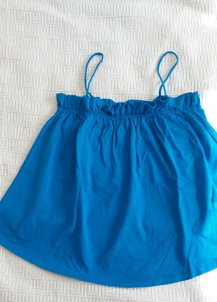 Top bleu Camaïeu, brand: Camaïeu, condition: Very good, size: L / 40 / 12, €2.00, €2.80 includes Buyer Protection