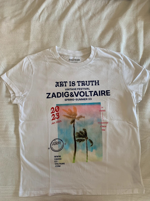 tee shirt Zadig et voltaire  1