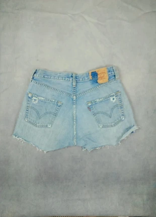 Short Levis - W29 - Coupe Droite - Taché - M - Femme, marca: Levi's, estado: Satisfactorio, tamaño: M / 38 / 10, 8,10 €, 9,21 € Protección al comprador incluida