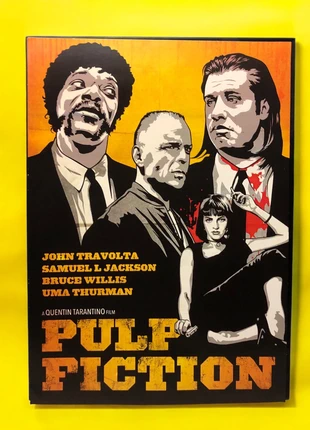 Poster Pulp Fiction Quentin Tarantino vintage 90s, brand: Movie, condition: New without tags, €9.00, €10.15 includes Buyer Protection
