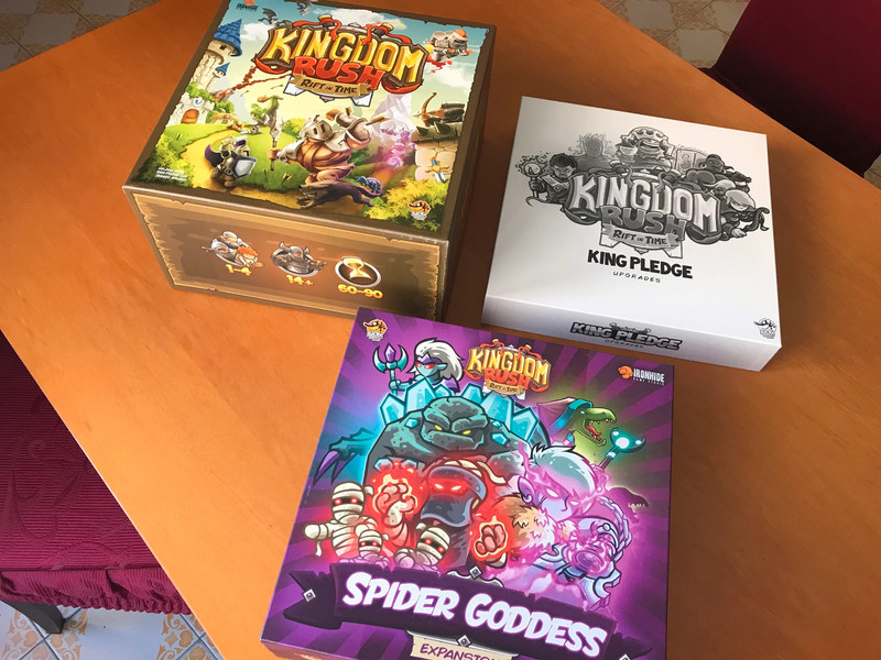 Kingdom Rush: Rift in Time - Kickstarter KS + miniature dipinte + materiali extra 1