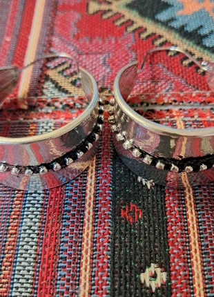 Boucle d'oreille créole couleur argent métal inde india bali hippie boheme bohemian ethnique neuf, marke: Boheme, zustand: Neu, 12,00 €, 13,30 € inklusive Vinted-Käuferschutz