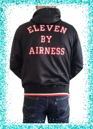 Sweet/Hoodie à capuche Vintage Airness Eleven logo brodé taille M, merk: Airness, staat: Goed, maat: M, € 22,00, € 23,80 inclusief Kopersbescherming
