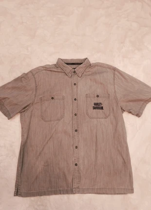 Chemise Harley Davidson Taille XXL 2XL Logo Brodé Manche Courte été Moto Custom, brand: Harley Davidson, condition: Very good, size: XXL, €12.00, €13.30 includes Buyer Protection