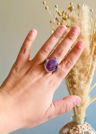 Bague 💜, estado: Muito bom, tamanho: 17,3 mm Ø / 14,5, €5.00, €5.95 inclui Proteção do Comprador