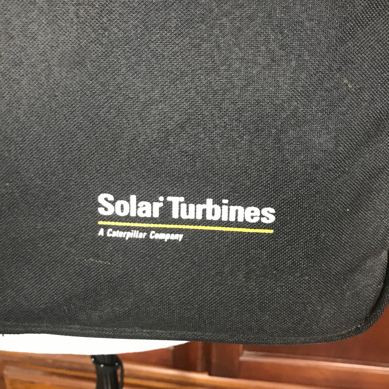 Solar Turbines A Caterpillar Company Black Laptop Bag 2