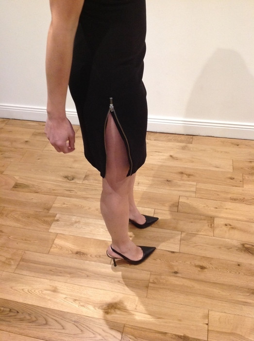 robe Zara noire  3