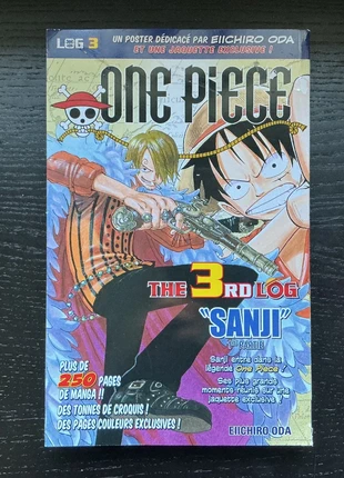Tome 3 one piece log et jaquette collector Sanji sans tomaison, estado: Muito bom, €10.00, €11.20 inclui Proteção do Comprador