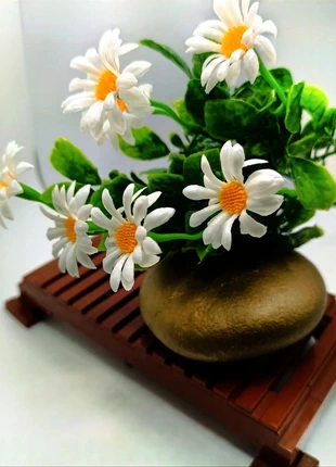 Bouquet de Marguerites Artificielles Neuf, état: Neuf sans étiquette, 8,00 €, 9,10 € Protection acheteurs incluse