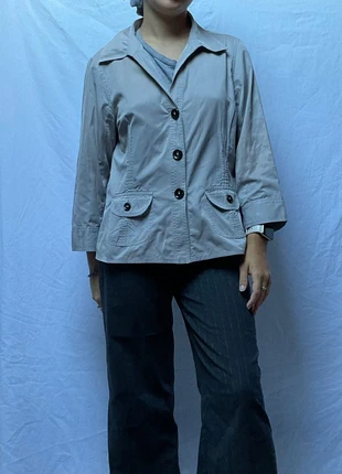 Veste manche longue style trench grise Gérard Darel taille 42/XL en très bon état, marke: Gerard Darel, zustand: Sehr gut, größe: XL / 42 / 14, 40,00 €, 42,70 € inklusive Vinted-Käuferschutz