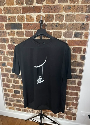 T-shirt Noir Shein XXL / 2XL Imprimé Astronaute Espace, brand: Shein, condition: New without tags, size: XXL, €3.00, €3.85 includes Buyer Protection
