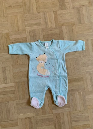 Warme babypyjama in velours, marca: C&A, estado: Muy bueno, tamaño: 3-6 meses / 62 cm, 2,00 €, 2,80 € Protección al comprador incluida