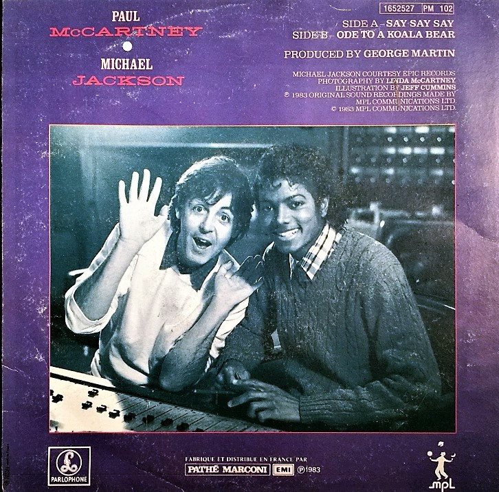 Paul McCartney & Michael Jackson Vinted