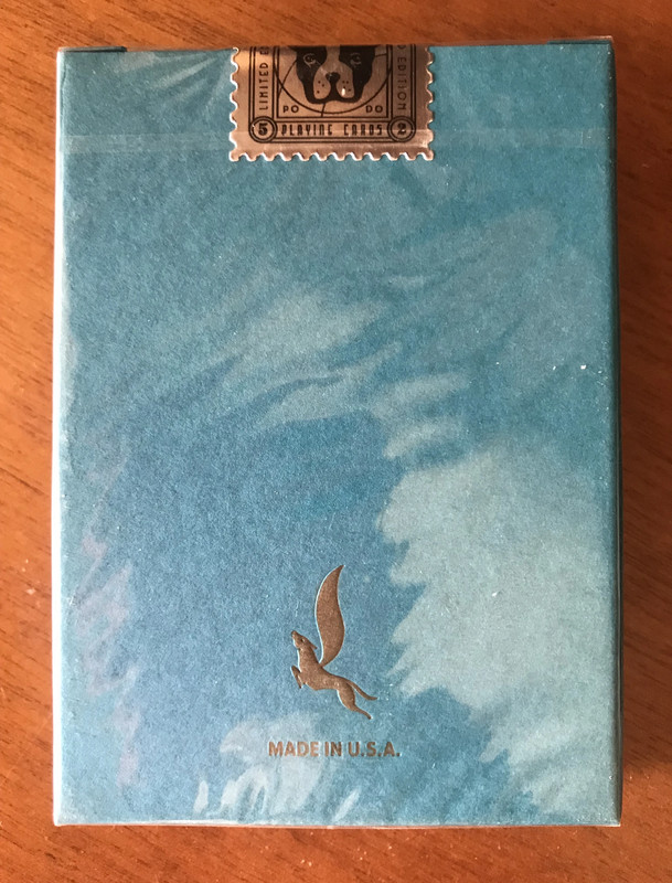 Peau Doux: Turquoise Edition - Art of Play - Playing Cards Deck - Carte da Gioco - New Nuovo Sealed 2