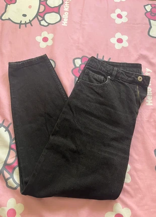 vaquero negro black mom jeans bershka, marque: Bershka, état: Très bon état, taille: L / 40 / 12, 4,00 €, 4,90 € Protection acheteurs incluse