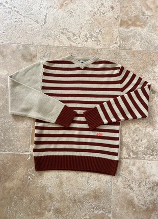 Pull vintage volcom crème à rayures marron taille S, marque: Volcom, état: Très bon état, taille: S, 25,00 €, 26,95 € Protection acheteurs incluse