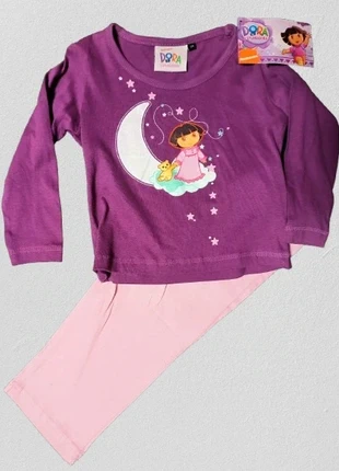 Pijama dora Exploradora, brand: Nickelodeon, condizioni: Nuovo con cartellino, taglia: 24-36 mesi / 92 cm, €5.00, €5.95 include la Protezione acquisti Pro