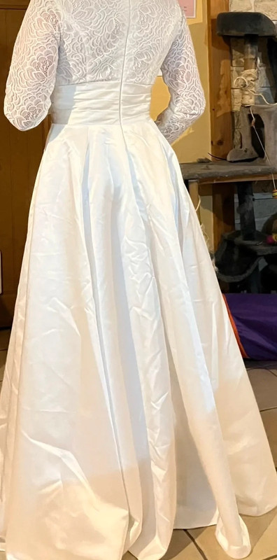 Robe mariée rétro - vintage - année 40 2