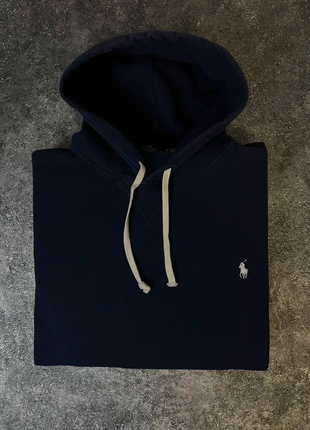 Pull/Sweat Hoodie a capuche Ralph Lauren Taille XL Marine Homme Logo brode blanc, marca: Ralph Lauren, estado: Muito bom, tamanho: XL, €44.90, €47.85 inclui Proteção do Comprador Pro