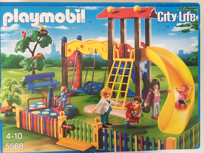 Playmobil parc de jeux enfants