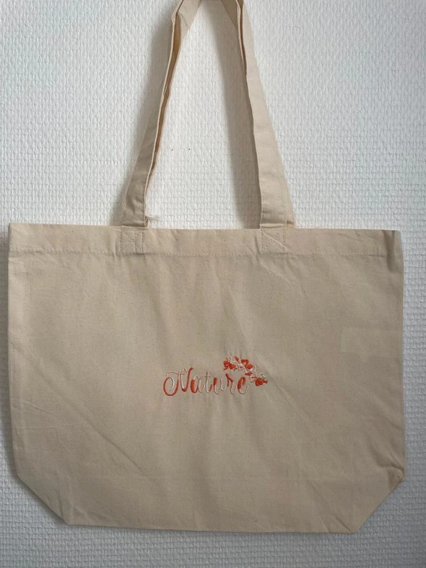 Tote bag brod unisexe Vinted