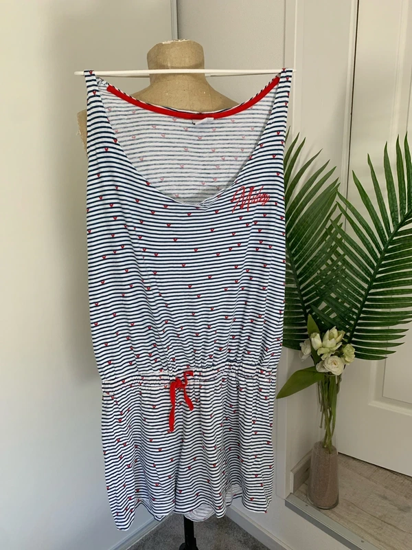 Combishort rayé femme