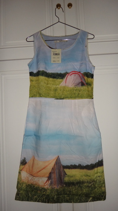 Robe sans manches imprimée nice things Camping Tent Paloma S taille 36 1