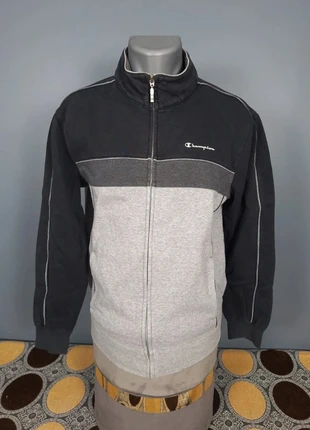Veste légère /Track jacket Champion vintage noire et gris / homme - taille M / floqué (40), marque: Champion, état: Très bon état, taille: M, 14,90 €, 16,35 € Protection acheteurs incluse