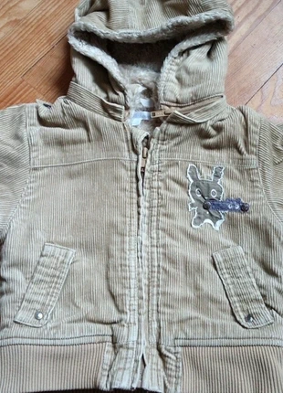 Blouson velours côtelé 12 mois, merk: Kitchoun, staat: Goed, maat: 9-12 maanden / 74 cm, € 1,50, € 2,28 inclusief Kopersbescherming