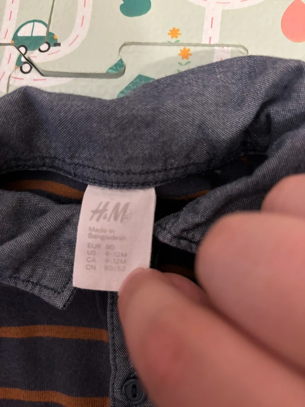 Body polo h&m 9-12 mois - photo numéro 2