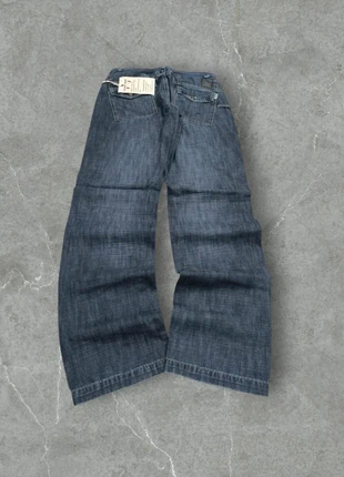 Denim Washed Embroidered Vintage WorkPant Y2K Baggy Fit 90s 2000s American Style Hip-Hop Rave (S), brand: Vintage Dressing, condizioni: Nuovo con cartellino, taglia: S, €24.99, €26.94 include la Protezione acquisti