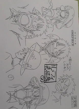 Lots 2 settei/documents One Piece Luffy, marque: Toei Animation, état: Neuf avec étiquette, 49,99 €, 53,19 € Protection acheteurs incluse