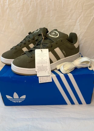 Adidas Campus 00s – Taille 38 2/3 – Kaki à bandes beige/crème – Neuves avec étiquette, marca: adidas Originals, estado: Nuevo con etiquetas, tamaño: 38.5, 90,00 €, 95,20 € Protección al comprador incluida